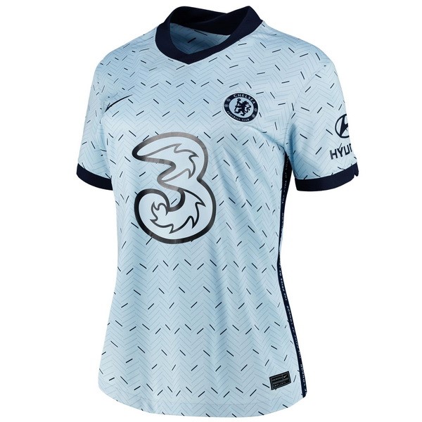 Maillot Football Chelsea Exterieur Femme 2020-21 Bleu